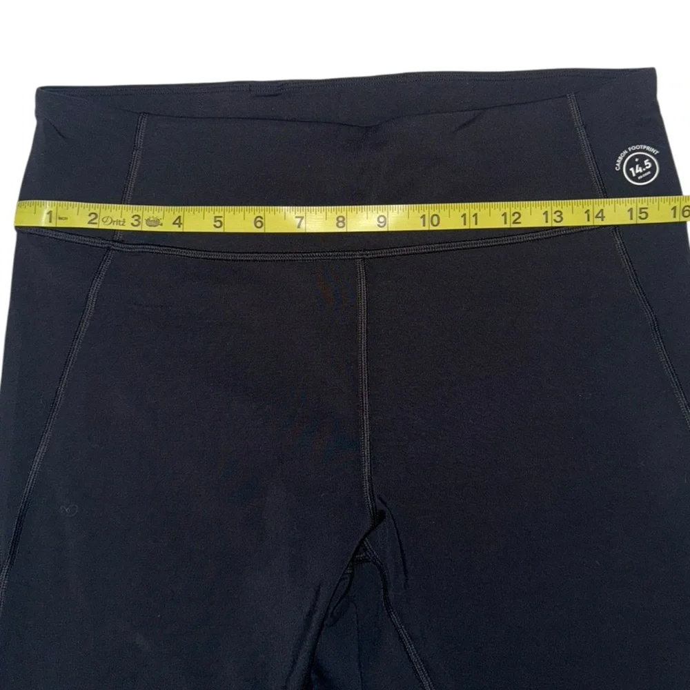 Allbirds High Rise Performance Leggings Black Sustainable Stretch XL - Picture 3 of 6